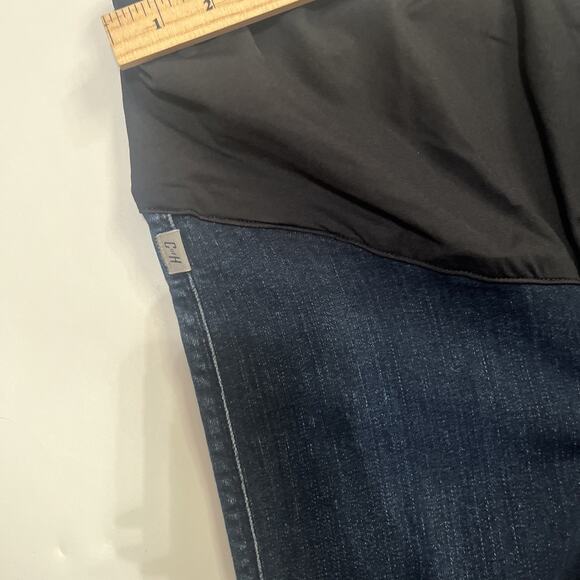 NWT COH Sz 29 Koi High Rise Maternity Legging In Dust Dark Blue Jegging - Picture 6 of 11